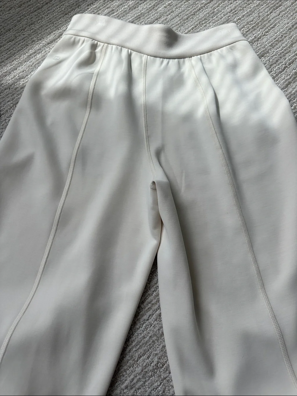 Lululemon Softstreme High Rise Wide Legged Cropped Pant
